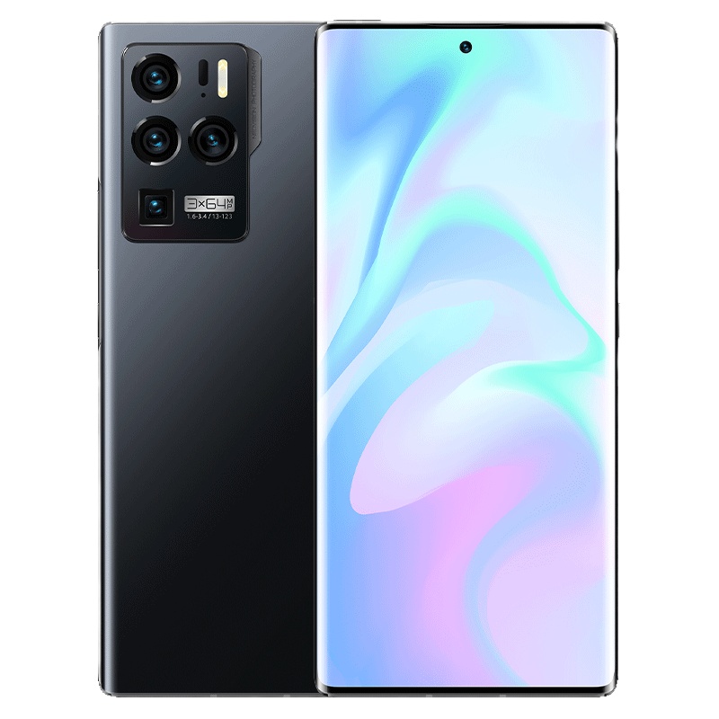 ZTE中兴Axon 30Ultra 6400万高能三主摄 144HZ曲面屏 8GB+256GB 玄黑 66W快充 A30Ultra超广角拍照游戏手机