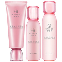 御泥坊小粉瓶玫瑰滋养3件套(洗面奶+爽肤水+乳液) 补水保湿 深层滋养 滋润男女学生护肤品礼盒