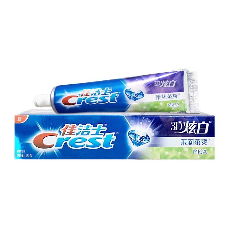 佳洁士 炫白茉莉茶爽牙膏 120g(单位:支)