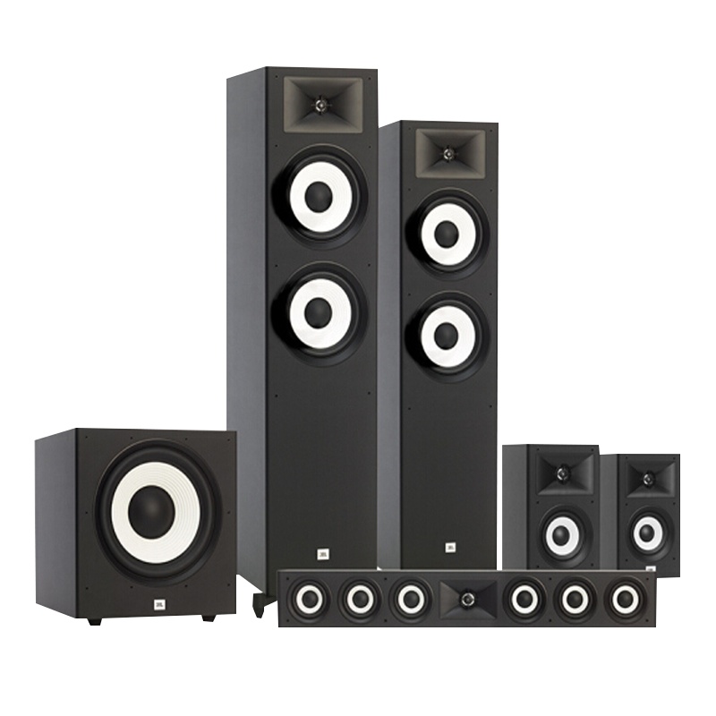 JBL STAGE190 音响 音箱 5.1 家庭影院 电视音响 落地影院 组合音响 客厅影院 音响套装 高级版