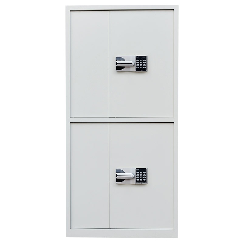 蓝翔 保密柜办公室文件柜钢制柜资料柜档案柜 带国宝锁 加厚材料