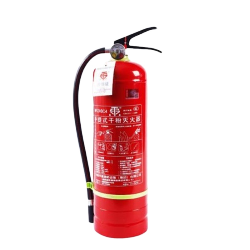 安徽铁扇家用店用手提式干粉灭火瓶 工厂专用消防器材5kg/瓶