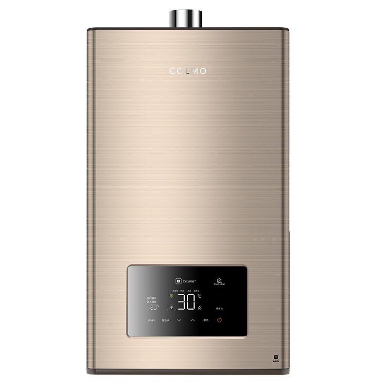COLMO 16升高端燃气热水器 全时零冷水 智能恒温 磁净化过滤 双重防冻燃气热水器 天然气 JSQ30-CW616
