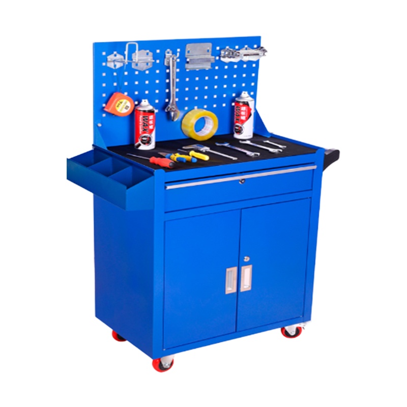 瑞采 汽修工具车推车多功能五金工具柜子/带背板+零件盒/蓝色(单位:台)