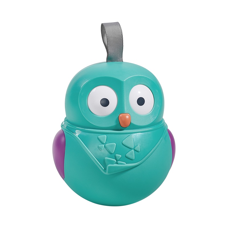 babycare不倒翁玩具3-6-12个月宝宝儿童音乐早教 0-1周岁婴儿益智 嗬绿 7120