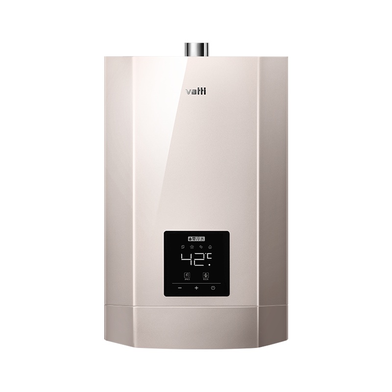 华帝(vatti)16升燃气热水器燃气热水器天然气节能省气即开即热瀑布浴 零冷水自动调温i12038-16