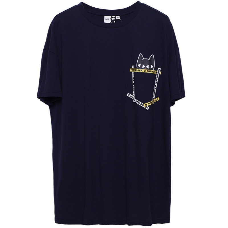 a02新款2020时尚潮流字母印花宽松长款短袖T恤女夏潮DTV2E0011KT