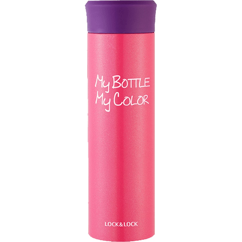 乐扣乐扣(lock&lock)缤纷保温杯水杯保温保冷杯子304不锈钢 LHC4021P (390ml)粉色
