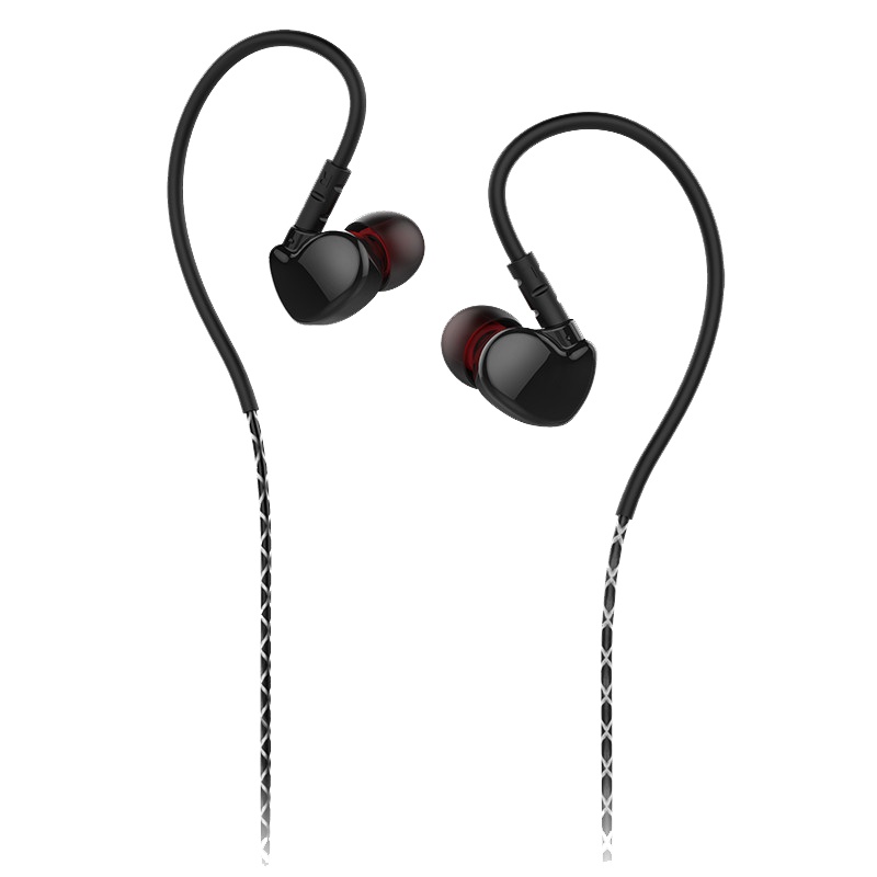 魅族(MEIZU)EP51 磁吸式蓝牙运动耳机 电脑耳机耳麦 红黑 黑色 入耳式