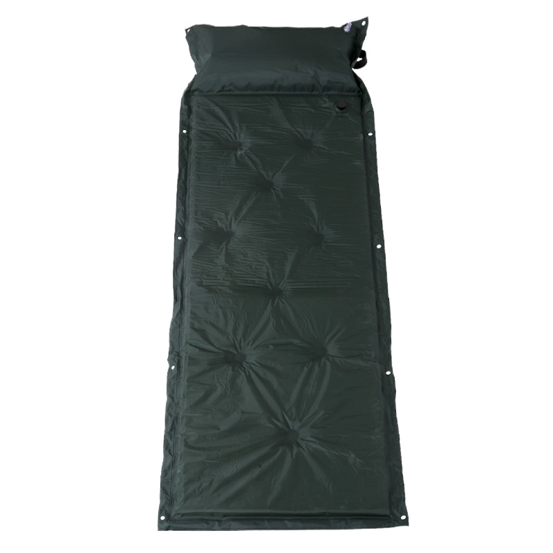 兵行者 SOIDIERS WALKER 单人自动充气床垫(带枕头) 军绿色可拼接