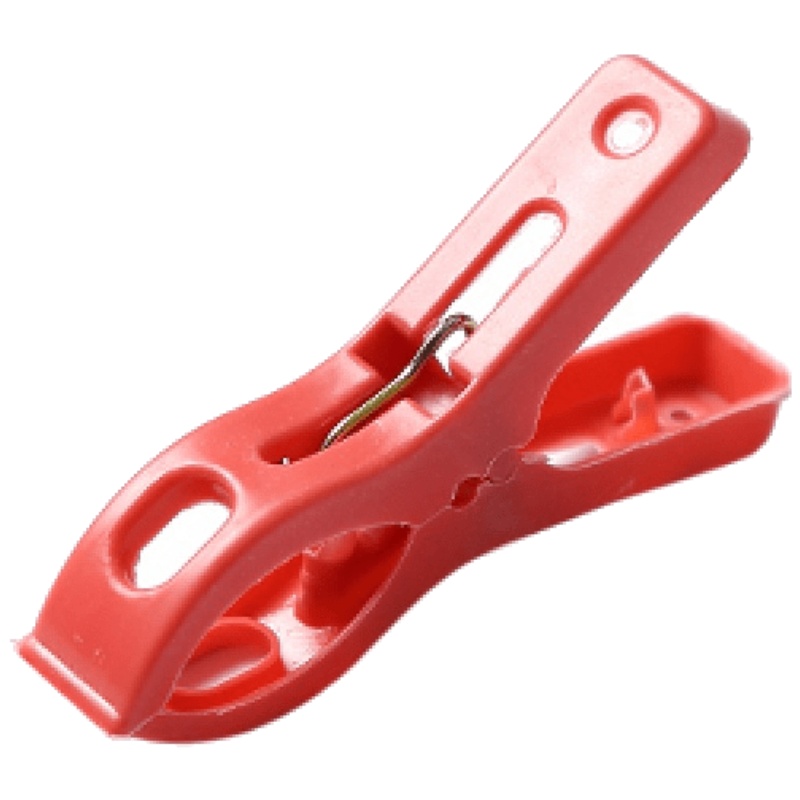 家柏饰(CORATED)加厚塑料衣夹晾晒夹袜子夹大小号防滑耐用强力防风晒床单子的夹子