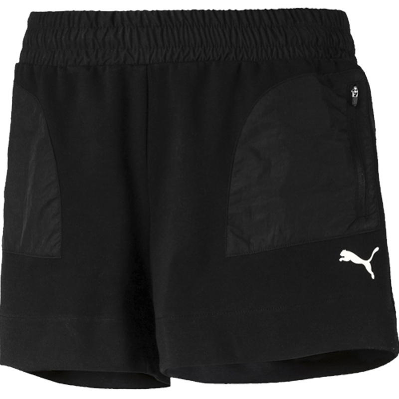 PUMA彪马女裤2019夏季新款跑步训练休闲健身运动裤短裤844059-01