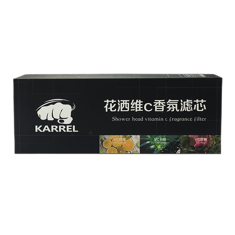 韩国技术vc香氛沐浴过滤器家用前置水龙头洗澡淋浴花洒VC除氯净水美肤香氛滤芯 1盒/3支装-vc香氛石斛