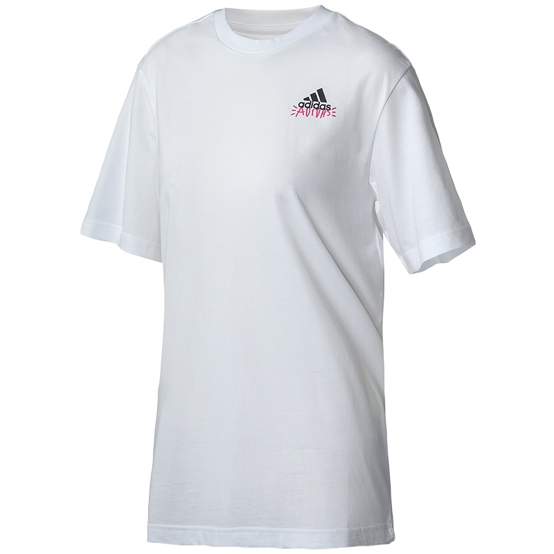 阿迪达斯男服短袖T恤圆领训练休闲运动服FN1749