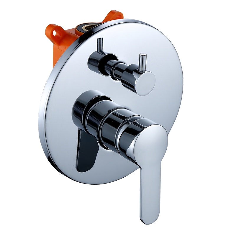 铜入墙式预埋盒混水阀开关嵌入式冷热龙头暗装花洒隐藏式