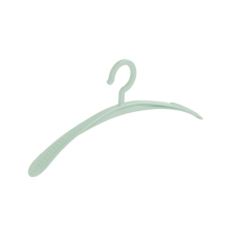茶花宽肩无痕衣架防肩角塑料家用挂衣无肩痕防滑衣服挂防变形衣撑加长大号44.5cm