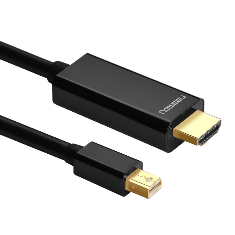 绿联 MD101 Mini DP转HDMI线 全铜线芯 1080P分辨率 黑色1.5米 10450