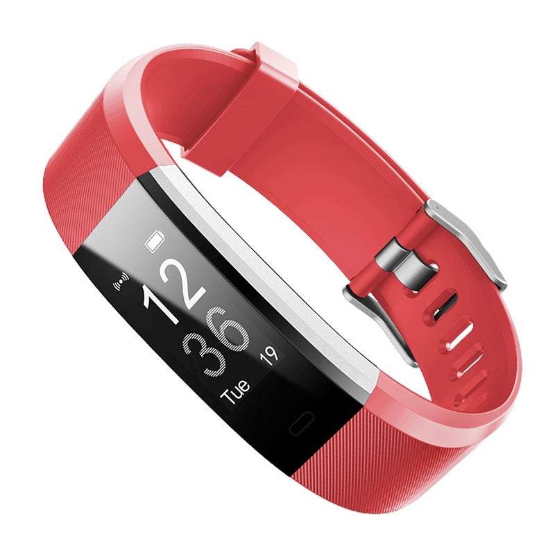 动哈 心率手环运动手环来电显示微信提醒睡眠监测久坐提醒DH115Plus(颜色随机)