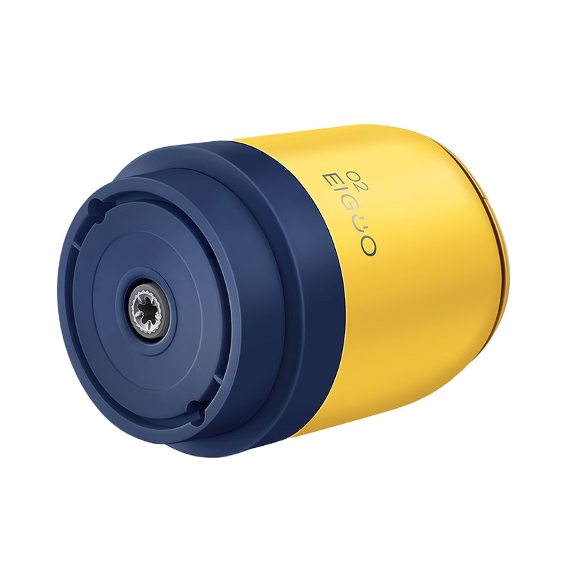 美的(Midea)LZ223A捣蛋鬼系列绞肉机搅拌机料理机300W四刀高硼硅玻璃食品级 黄色