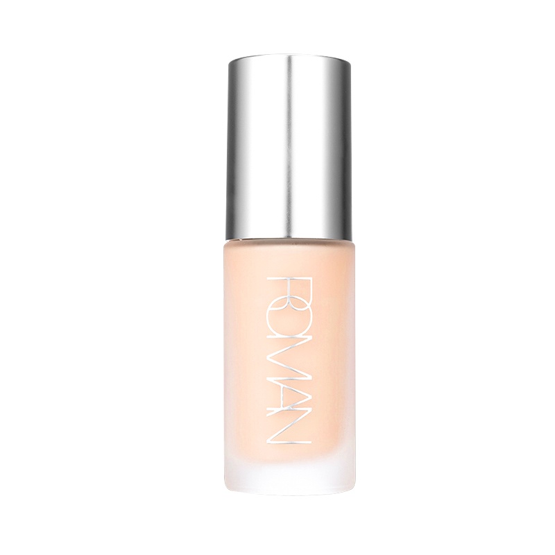 名创优品(miniso) 罗马时代无瑕光肌粉底液遮瑕不脱妆轻薄无妆感[01雾感自然]