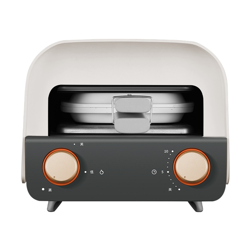 康佳(KONKA)三明治机KZG-PS2早餐机家用小型轻食机华夫饼机多功能吐司压烤面包机