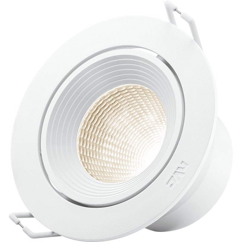 雷士照明(NVC)LED射灯筒灯简约现代天花灯 全塑 0-5W 开孔8.5-9.5厘米