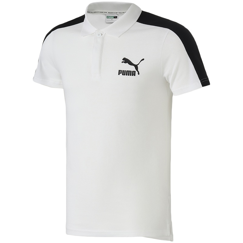PUMA彪马男装运动服休闲上衣半袖翻领polo衫579207