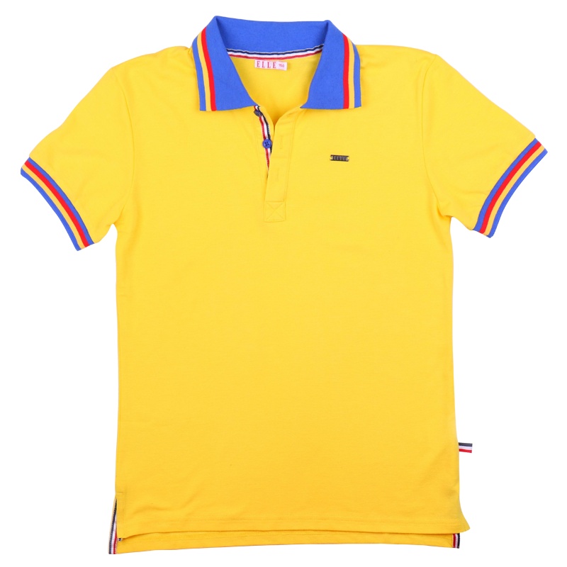 AITYAKU3-13岁男女童学生T恤儿童Polo衫日本服饰品牌中大小童春夏新款翻领纯棉学生儿童上衣简约运动休闲球衣球衫