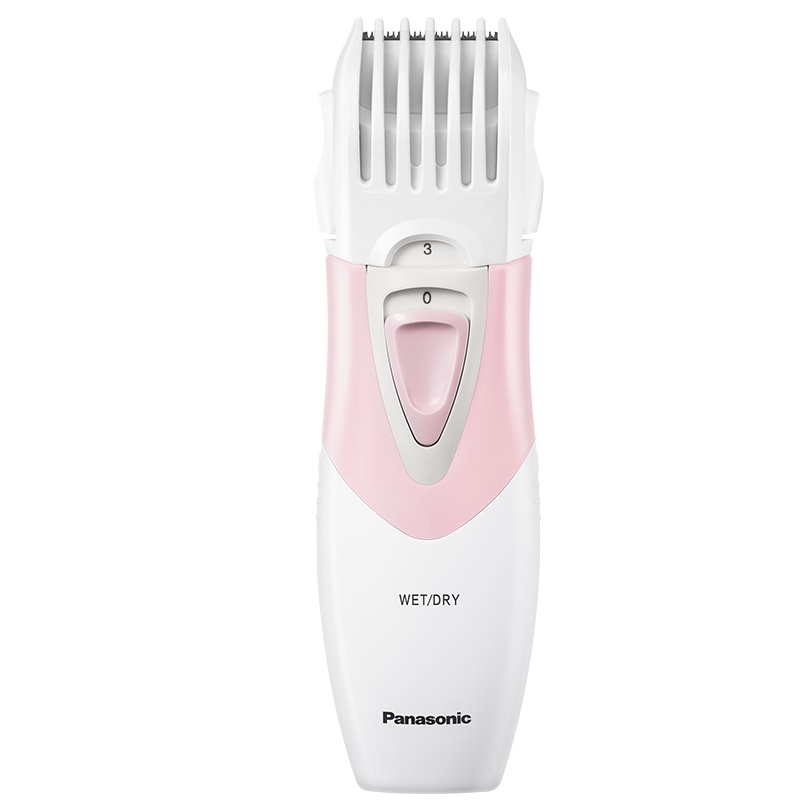 松下(Panasonic)电动理发器儿童家用剃头发干电池无线电推剪子婴儿宝宝头全身水洗便携式ER-PGF20-P