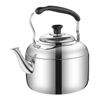 烧水壶煤气加厚304不锈钢水壶鸣笛茶壶水煲家用大容量电磁炉燃气 4L(不是插电)可装大暖壶8成满 敬平