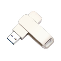 霆骁 32GB USB3.0 U盘 正品金属旋转车载办公礼品电脑防震防摔投标优盘