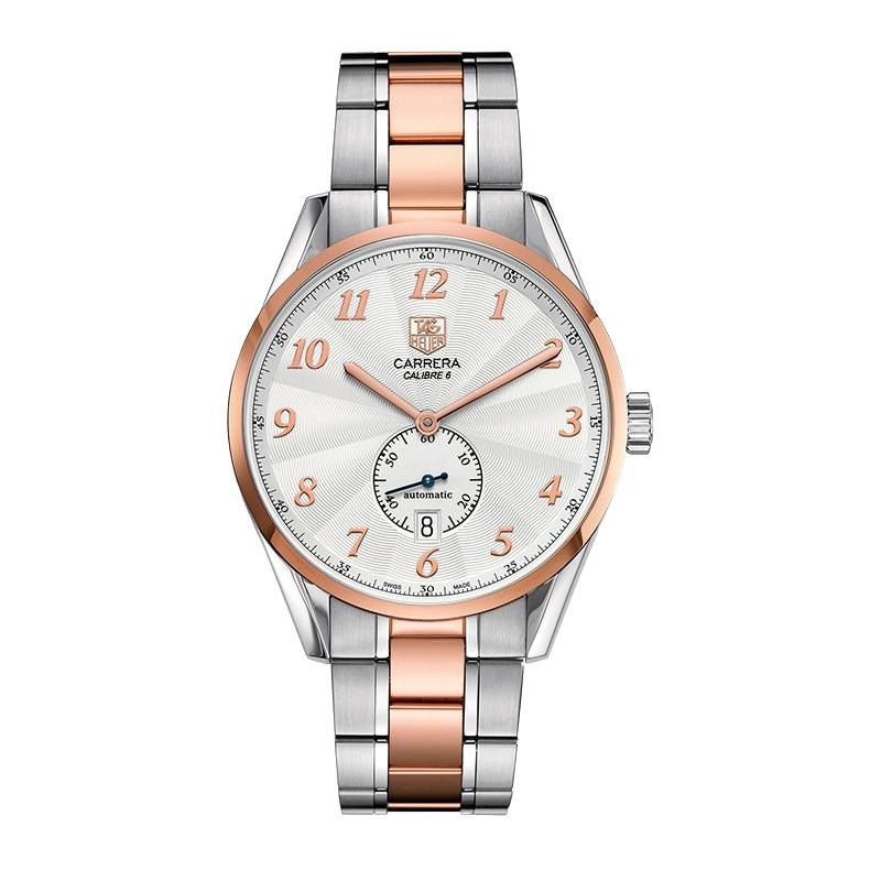 泰格豪雅(TAG Heuer)瑞士手表 卡莱拉系列自动机械男士手表WAS2151.BD0734