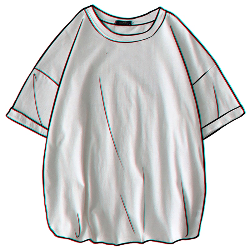 男士纯色打底简约潮流白T恤韩版宽松短袖夏季大码潮(69件起售)