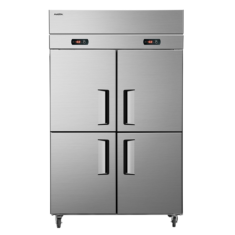 澳柯玛(AUCMA) 厨房冰箱VF-937XJ 全冷冻商用四门冰箱4开门大容量冷柜饭店后厨冷冻展示柜食品厨房储藏箱