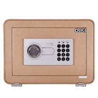 得力(deli)4082电子密码保管箱(金色) G