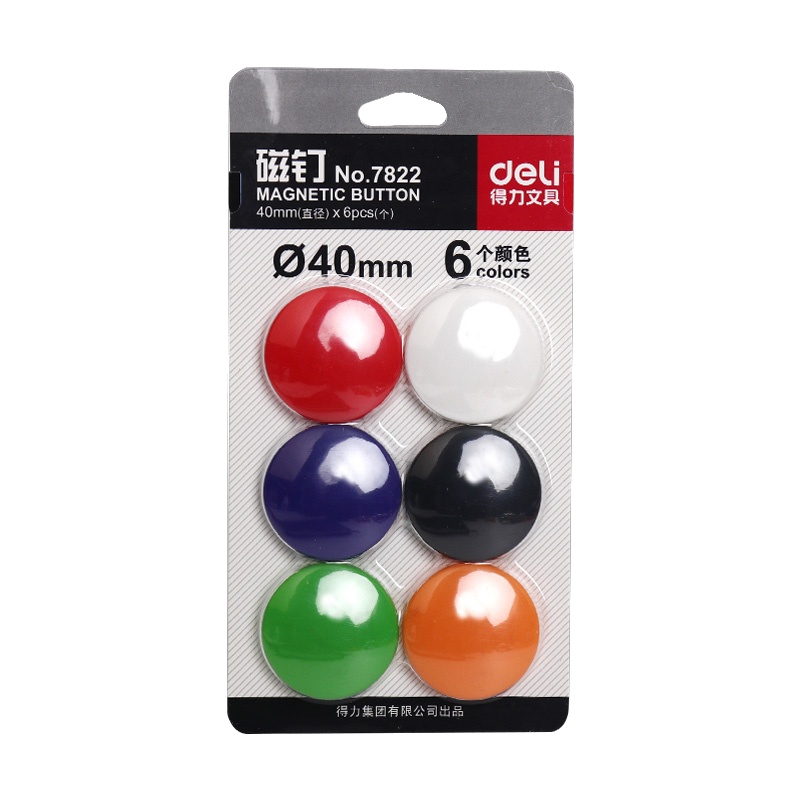 得力 7860 磁钉磁条 (单位:包)