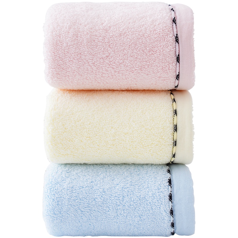 金号纯棉干发帽2条装 加厚款浴帽 柔软迅速吸水不掉毛长发擦头干发毛巾百搭型女家用酒店速干