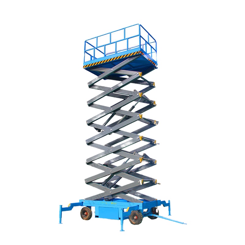 电动升降梯移动式升降机电动小型液压高空作业施工平台维修登高梯剪叉式升降