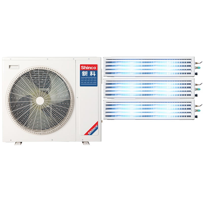 新科(Shinco)中央空调家用直流变频多联机 一级能效 风管小多联机 4匹一拖三SMV-100WLA