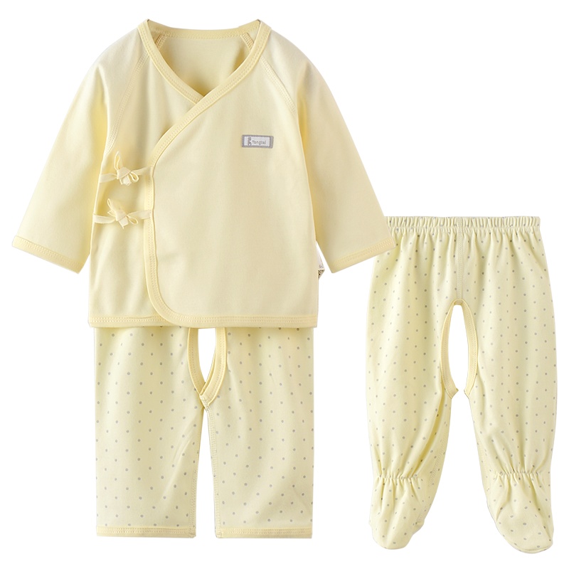 童泰新生儿衣服0-3月初生纯棉婴儿衣服和尚服内衣套装宝宝服