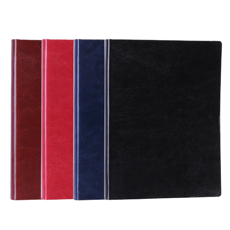 得力22225 A5皮面笔记本复古商务记事本子会议日记录本办公用品文具