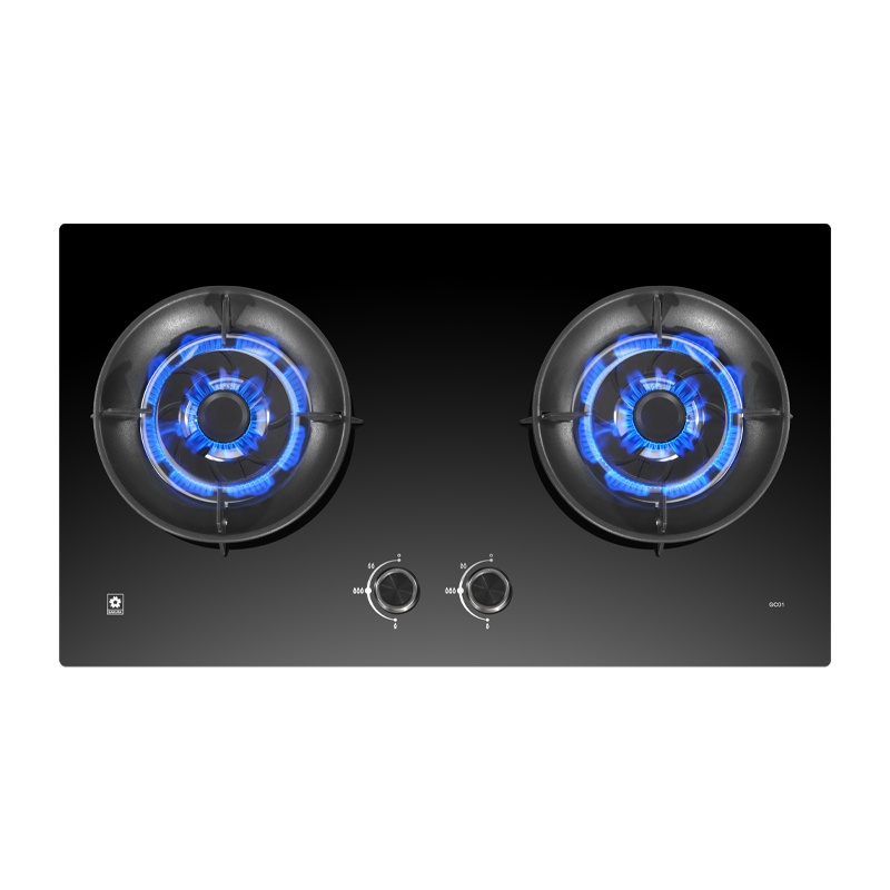 樱花(SAKURA)燃气灶 JZY-GC01液化气5.0KW 全铜火盖 零秒点火 台嵌两用一级能效灶台 煤气灶具