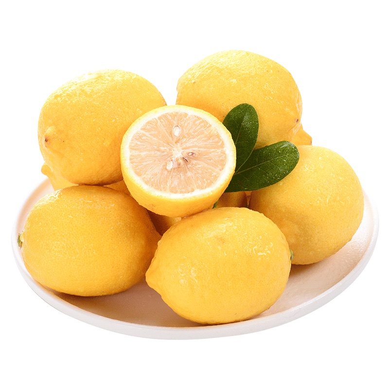 四川安岳黄柠檬 2斤装 新鲜水果 单果100g起