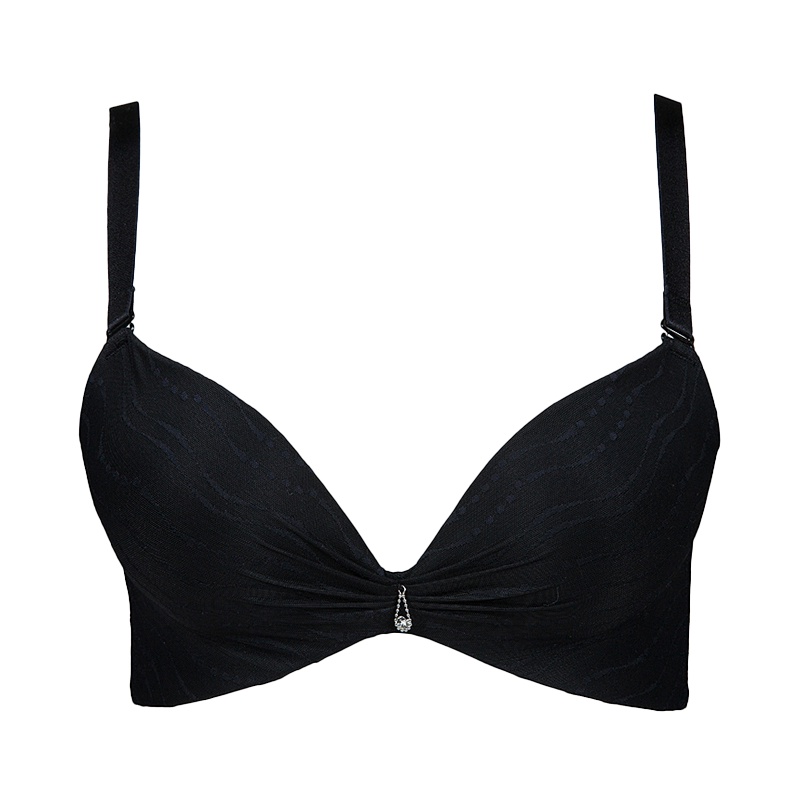 古今光面上薄下厚上托侧收深V透气舒适聚拢文胸罩内衣女0F876