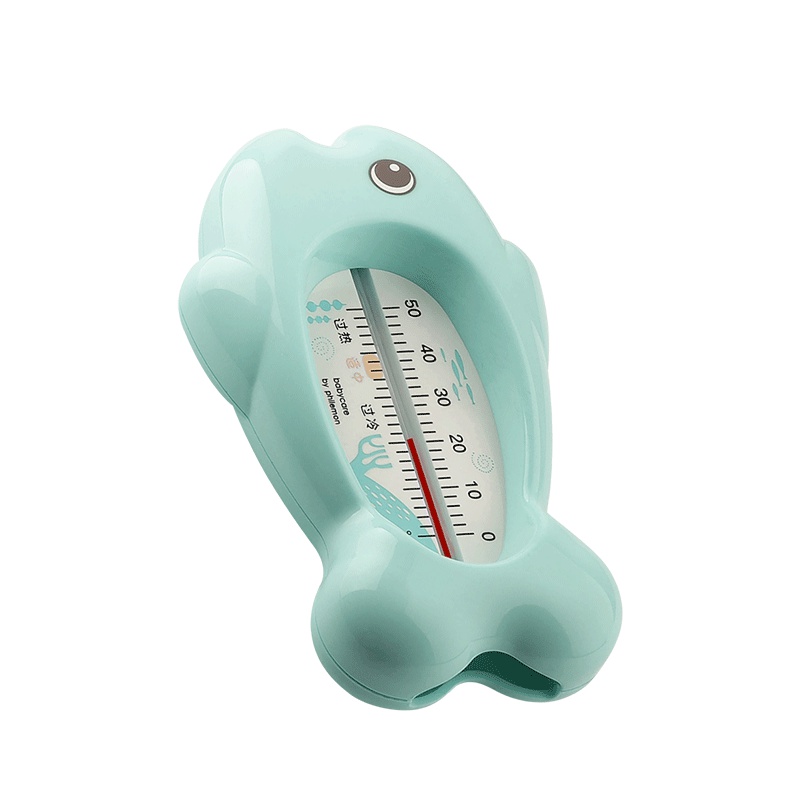 babycare婴儿水温计 儿童宝宝洗澡测水温表新生儿家用洗澡温度计 浅嗬绿 3709