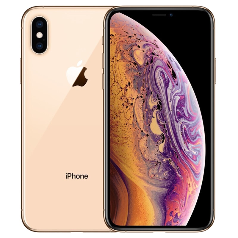 苹果Apple iPhone XS Max 256GB 金色 移动联通电信4G手机