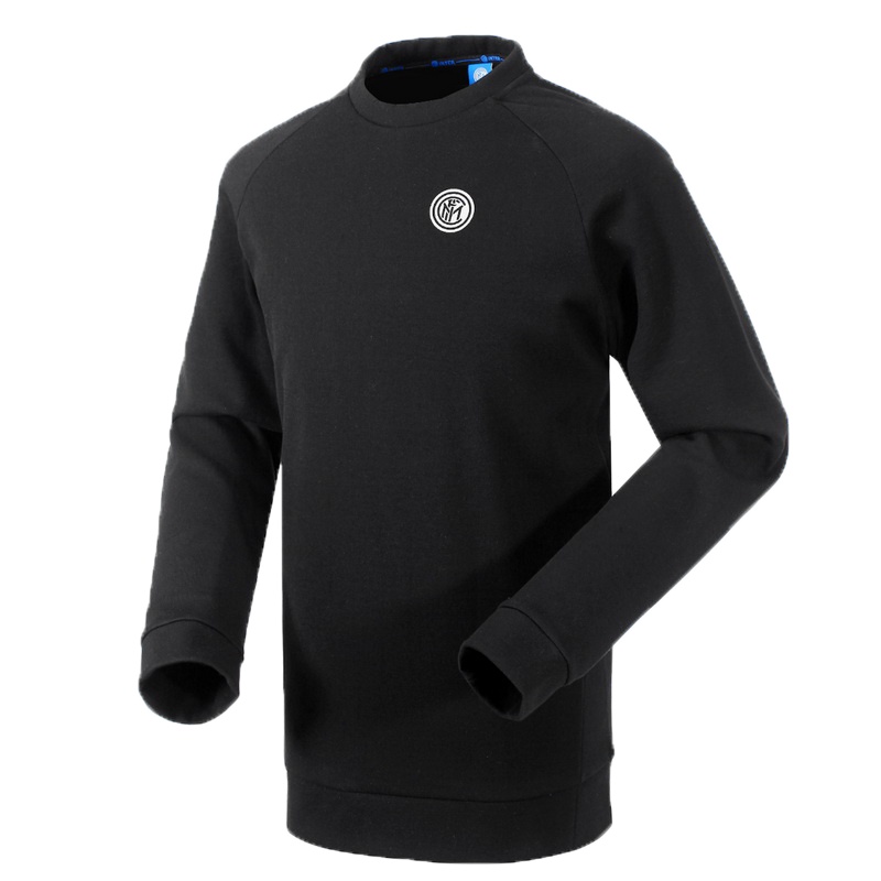 国际米兰足球俱乐部官方春秋季男子运动抓绒保暖训练上衣套头修身logo印花卫衣