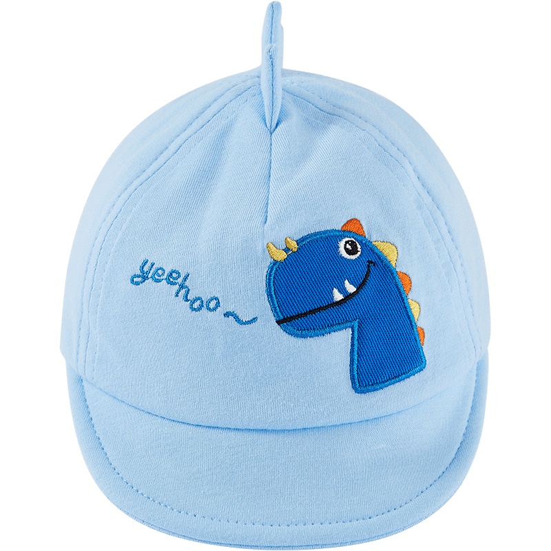 英氏儿童帽子宝宝印花休闲太阳帽 2021春夏新款