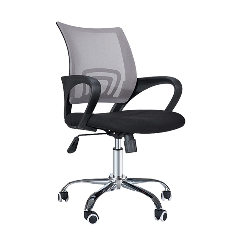 [理政] 办公椅 电脑椅 员工椅 透气网布椅 商务洽谈椅 职员椅 带滚轮可升降