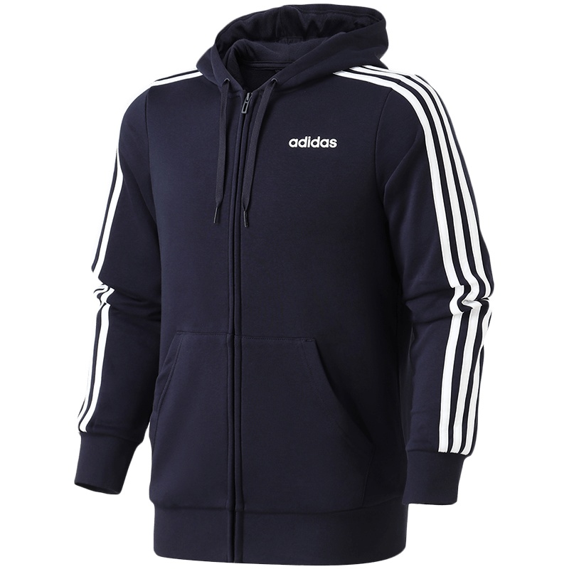 【自营】adidas男服夹克外套连帽开衫休闲运动服DQ3102